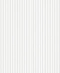 Clean White Pinstripe Texture Rug