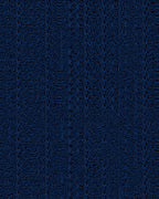 Deep Blue Organic Woven Texture Rug