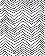 Muted Black Hand Drawn Chevron Stripes Rug