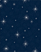 Night Sky Starry Field Rug