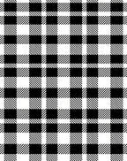Classic Black White Buffalo Check Rug