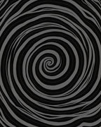Deep Gray Swirling Chain Effect Rug