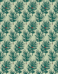 Evergreen Sprig Red Berry Repeat Rug