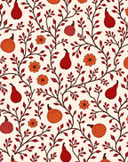 Gingko Pear Autumn Foliage Rug