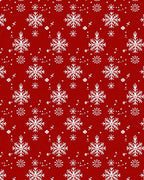Winter Wonderland Snowflake Cluster Rug