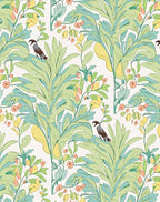 Tropical Bird and Foliage Garden Rug