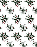 Crimson Green Floral Starburst Rapport Rug