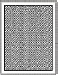 Monochromatic Organic Geometric Lattice Rug