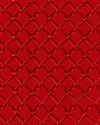 Crimson Diamond Link Texture Rug