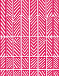 Bold Red Diagonal Stripe Blocks Rug