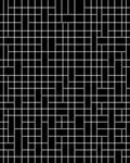 Black White Geometric Rectangles Grid Rug
