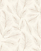 Earthy Tone Feather Scatter Rug