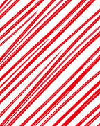 Bold Crimson Stripe Abstract Rug