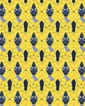 Yellow Shadowed Warrior Diamond Rug