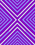 Bold Purple Chevron Stripe Rug