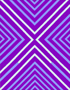 Bold Purple Chevron Stripe Rug