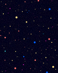 Cosmic Multicolored Starry Night Rug