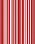 Bold Crimson White Vertical Stripes Rug