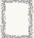 Vineyard Meadow Floral Border Rug