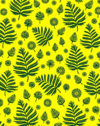 Green Leafy Palm Tropics Rug