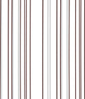 Deep Crimson Gray Vertical Stripes Rug