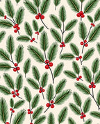 Foliage With Red Berries Rug