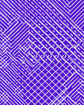 Amethyst White Linear Maze Rug
