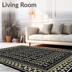 Timeless Ivory Chain Links Rug