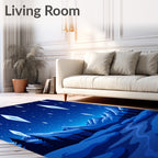 Winter Night Crystal Sky Rug