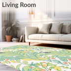 Tropical Bird and Foliage Garden Rug