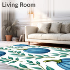 Blue Pumpkin Branch Medley Rug