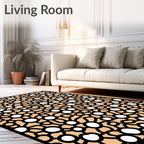 Organic Circles And Connections Rug