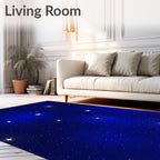 Night Sky Starburst Medallions Rug