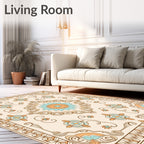 Vintage Bloom medallion design Rug