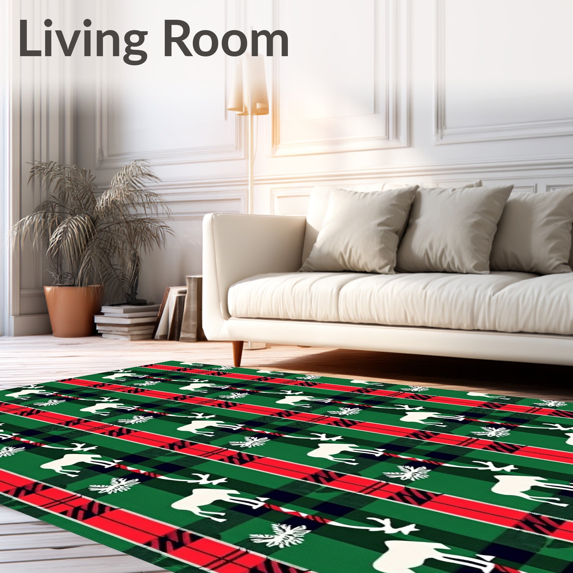 Classic Plaid Moose Meadow Rug