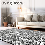 Monochromatic Intersecting Lines Grid Rug