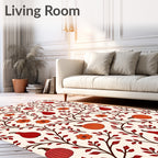 Gingko Pear Autumn Foliage Rug