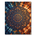 Gilded Mandala Tie Dye Rug