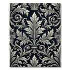 Ornate Acanthus Leaf Scrollwork Rug