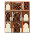 Terracotta Arch Lattice Gateways Rug