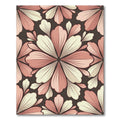 Blush and Cream Petal Medallion Rug