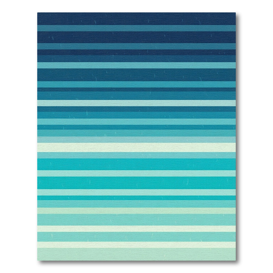 Ethereal Ocean Gradient Striped Rug