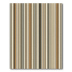 Earthy Tones Vertical Stripe Composition Rug