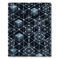 Geometric Atom Structure Dimensional Rug