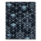 Geometric Atom Structure Dimensional Rug