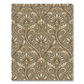Golden Beige Acanthus Scrollwork Rug