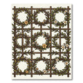 Trellis Florals with Laurel Wreaths Rug