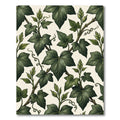 Lush Forest Ivy Botanical Foliage Rug