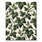Lush Forest Ivy Botanical Foliage Rug