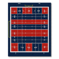 Bold Grid Iron Field Sport Rug